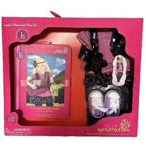 NEW Our Generation 18" Doll Accessories - Layla's Read and Play Set * Retired